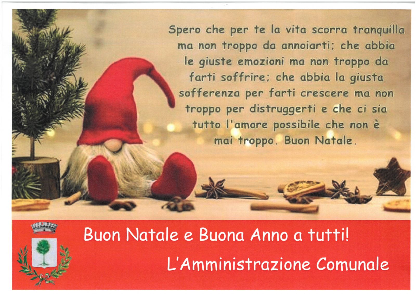 E Buon Natale.Buon Natale E Buon Nuovo Anno Comune Di Bioglio